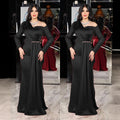 new european and american style plus size african women's bridesmaid dress  train evening gown