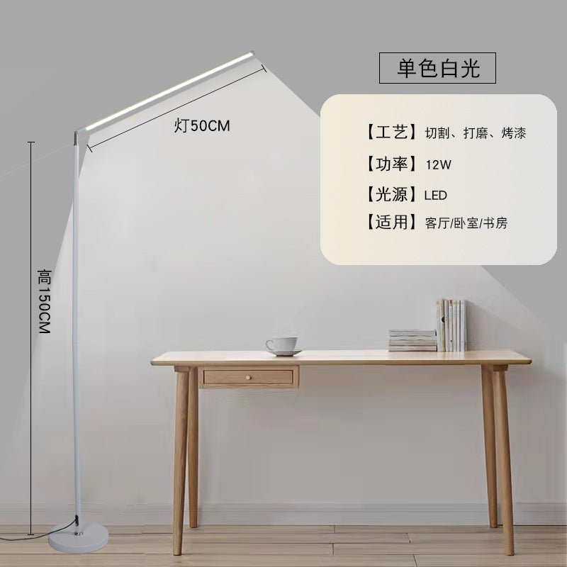 Led standing eye-care floor lamp - perfect for studying, piano practice, bedside reading, desk work, and writing - super bright for kids