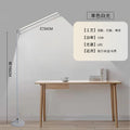 Led standing eye-care floor lamp - perfect for studying, piano practice, bedside reading, desk work, and writing - super bright for kids