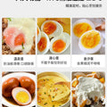 German egg cooker 2025 new model - automatic power-off, home use, compact steamer, fully automatic multifunctional egg cooker