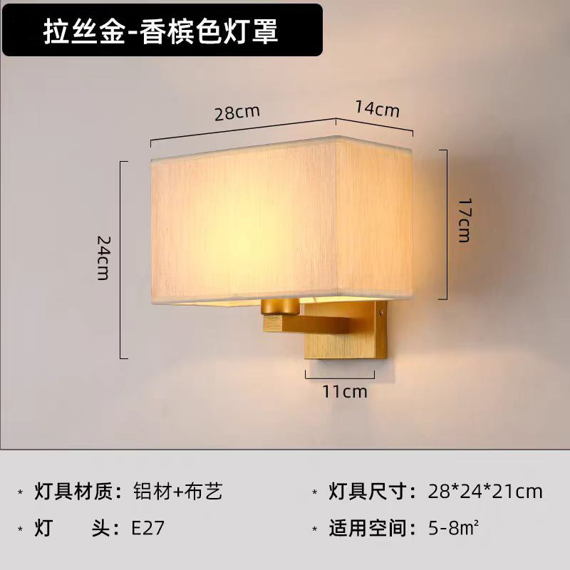 cross-border hotel bedside reading wall lamp - minimalist modern design for hotel rooms, living rooms, and bedrooms - creative wall lighting