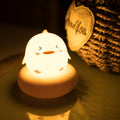 Amazon's new kids night light usb bedroom desktop cute pet sleeping light cartoon touch pat atmosphere light
