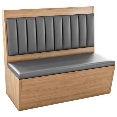 Customized catering booth sofa tea restaurant noodle shop snacks fast food milk tea burger shop plate sofa table and chairs