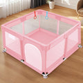 Baby playpen - portable playard for indoor use - safety barrier for crawling and walking - perfect for home and playroom