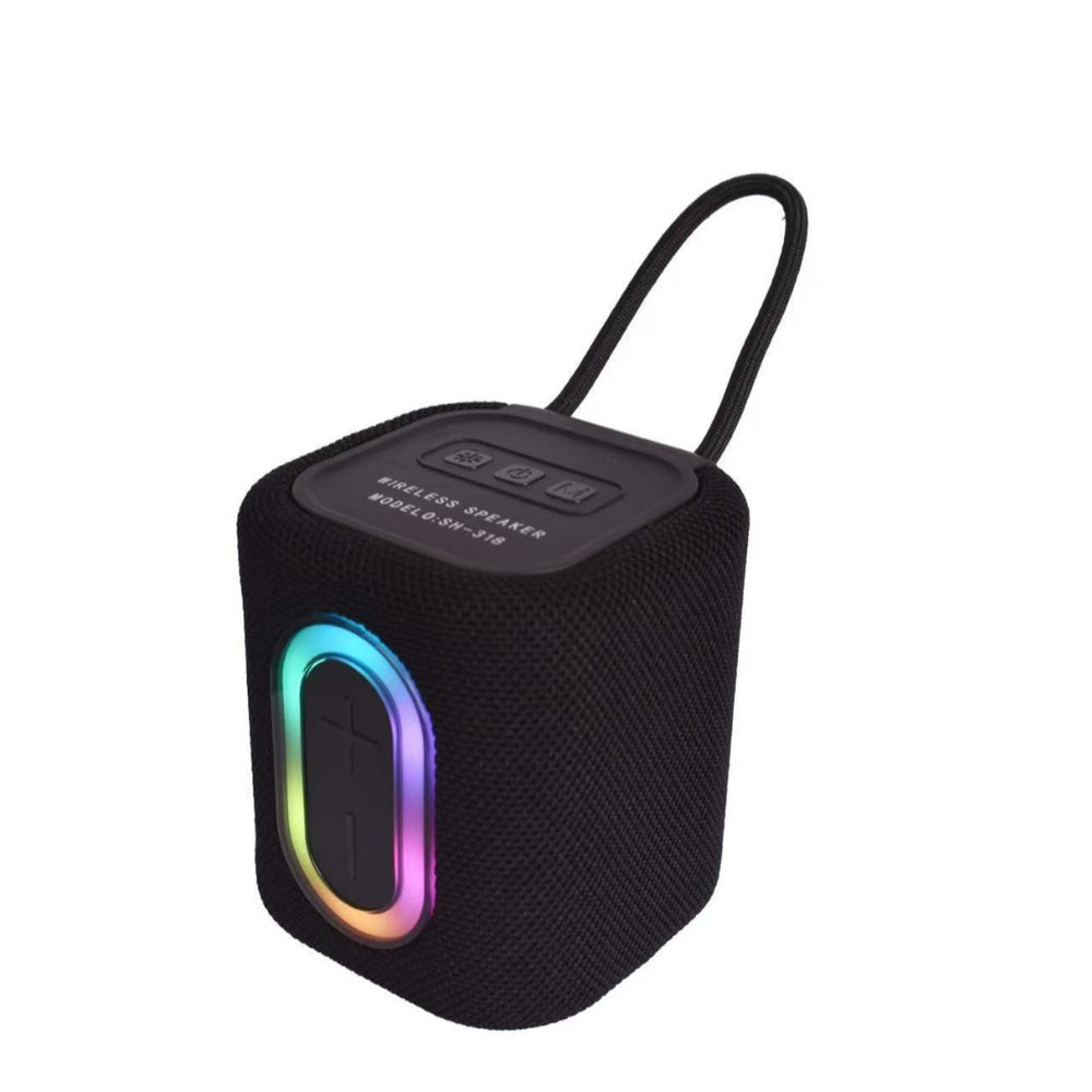 2026 new wireless bluetooth speaker - portable, colorful mini speaker with rgb lighting