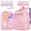 quicksand children's schoolbag for elementary school girls grades 1-3-6 cute princess reducing the burden backpack wholesale