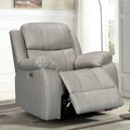 First-class space capsule small apartment genuine leather reclining massage bed electric multi-functional living room lazy sofa single chair