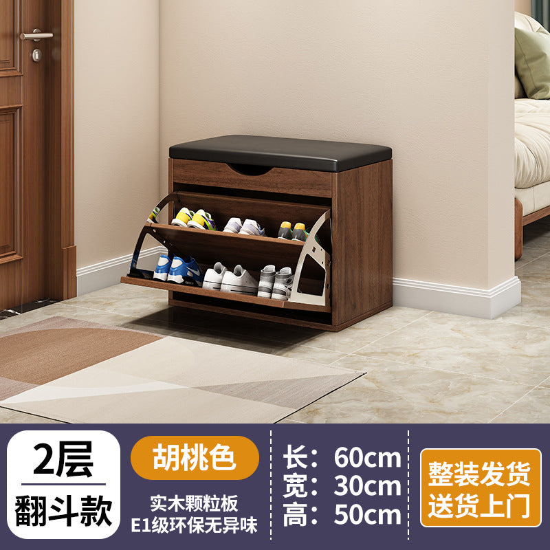 new arrival: bestselling flip-top shoe cabinet - home entryway shoe bench, shoe rack, and stool combo - all-in-one seating & space-saving storage