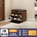 new arrival: bestselling flip-top shoe cabinet - home entryway shoe bench, shoe rack, and stool combo - all-in-one seating & space-saving storage