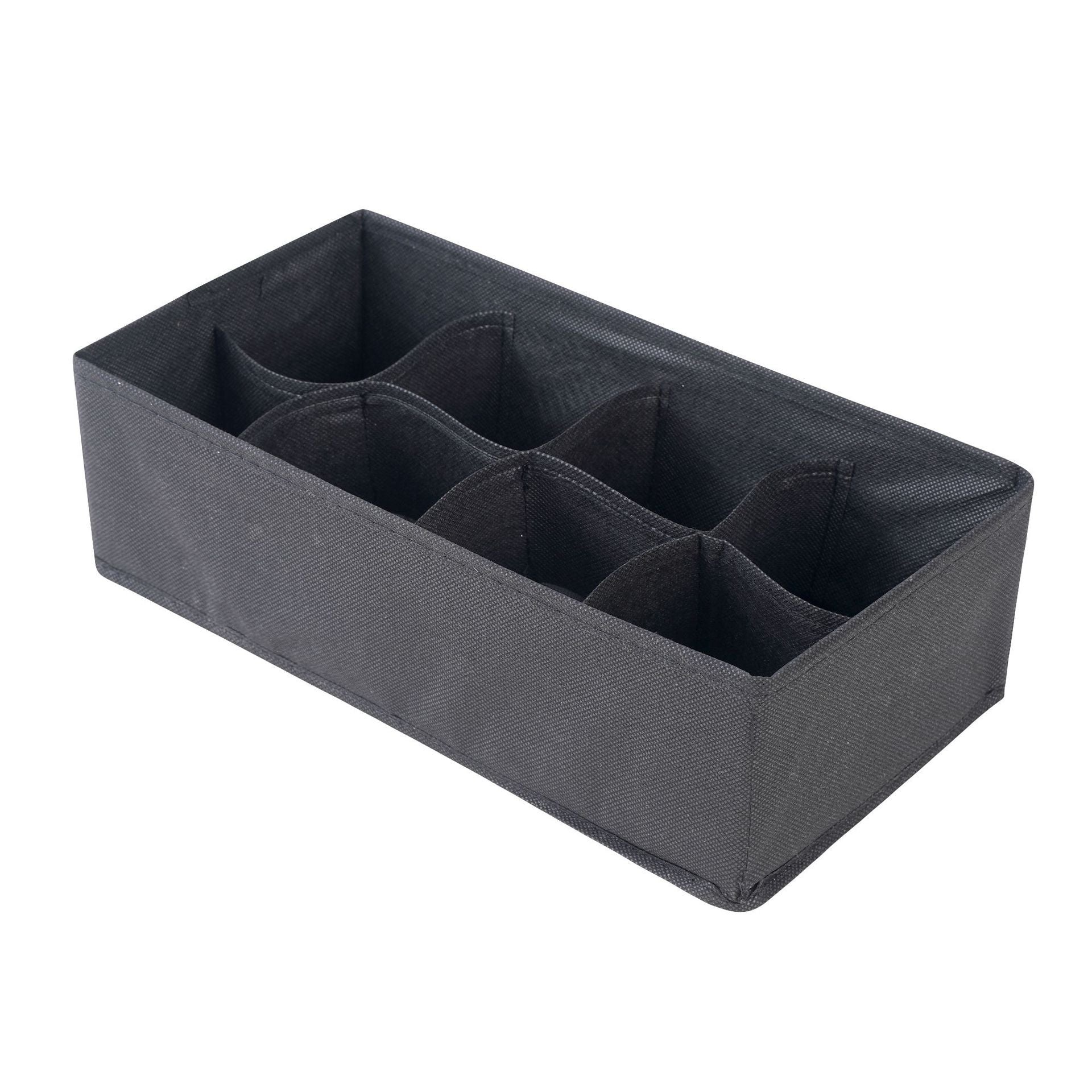 Off-white rose red underwear storage box four-piece set, socks storage fabric bra storage box 6 grids 7 grids 8 grids 24 grids