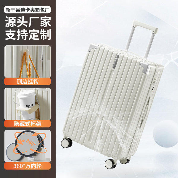 Travel Trolley Case Universal Wheel Business Travel Boarding Case 20/26 Inch Large Capacity Student Password Suitcase