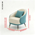 Modern minimalist meeting table, chair, sofa, and coffee table set - ideal for casual hotels, reception areas, sales offices, and beauty salons