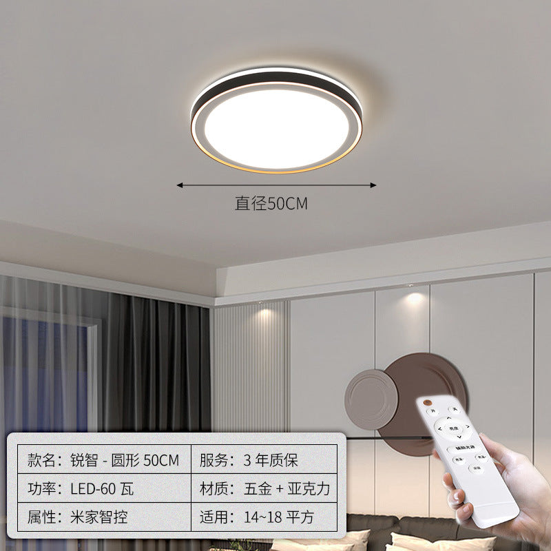 Living room ceiling light modern simple hall light led Nordic home eye care bedroom room Zhongshan lighting
