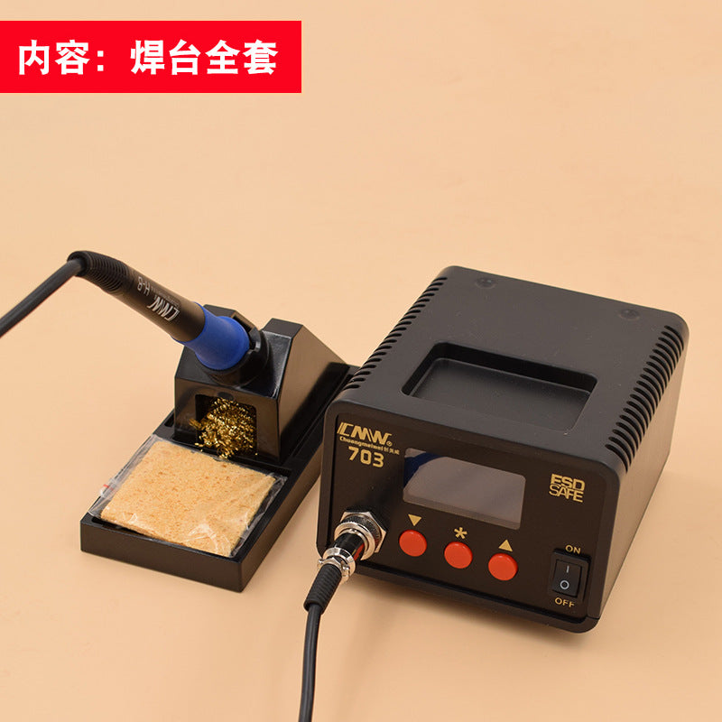 Chuangmeiwei 701 constant temperature welding table New 936 welding table 60w full power electric soldering iron table 703 constant temperature electric soldering iron