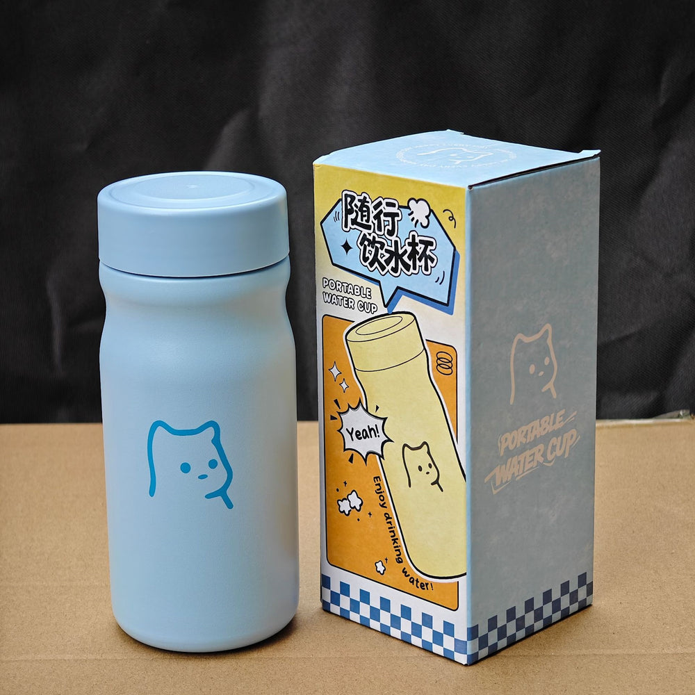 New mini pocket thermos - compact & portable water bottle for students - 316 stainless steel insulated cup - wholesale & customization available