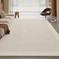 Cream style carpet living room bedroom large area full bed side blanket no-wash wipeable waterproof anti-fouling sofa coffee table mat