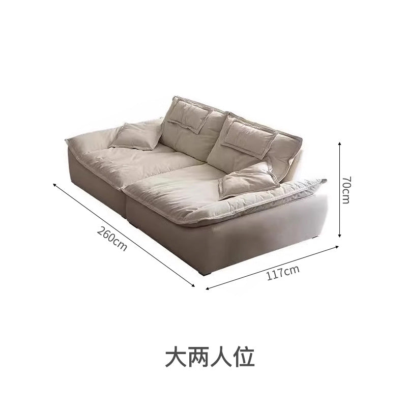 Foshan extra wide seat deep high back adjustable fabric auckland sailboat sofa anti-cat claw cream style sofa