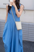 New women's bag 2025 hot style bucket bag vertical style mobile phone small bag genuine leather texture shoulder crossbody bag