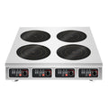 Commercial induction cooker multi-head 3500w high-power flat four-eye six-eye stove 4-head 6-head 8-head malatang clay pot stove
