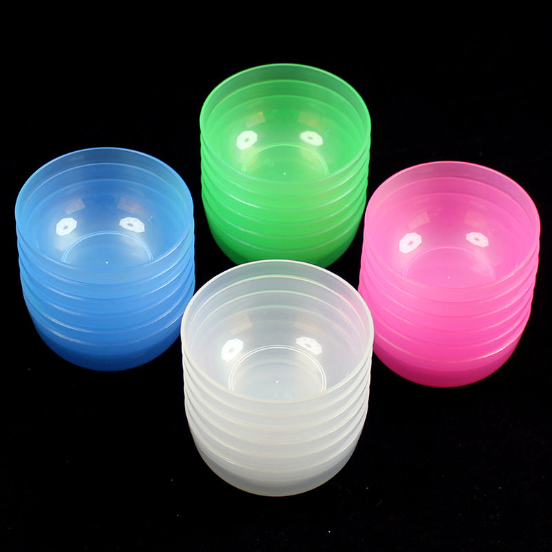 Beauty salon no. 2 mask bowl 2# diameter 72mm mask mixing bowl with scale diy plastic bowl mask tool spa small bowl