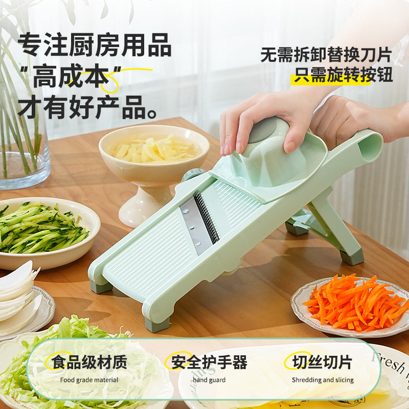 kitchen household multi-functional vegetable cutter fruit slicer lemon potato slicer shredder grater