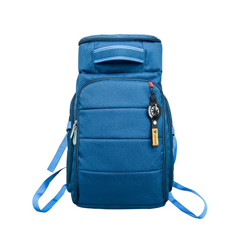 Cross-border outdoor travel backpack men's large-capacity mountaineering hiking sports backpack with shoe compartment casual simple backpack