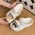 Shoe flower shoe buckle hole cartoon diy cute accessories new arrival stereo decorative accessories detachable