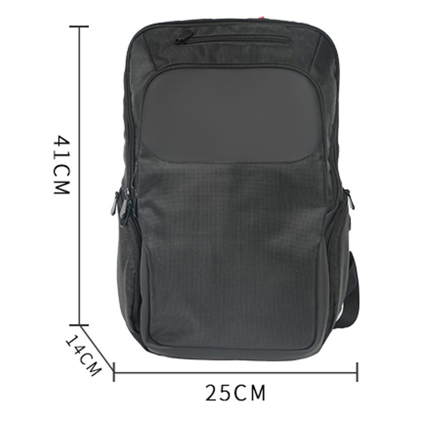 Large capacity expandable waterproof backpack - men's carry-on travel backpack, business laptop bag, work commute bag