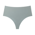 e-commerce wholesale seamless underwear women's high waist plaid seamless breathable tummy control pants moisture-absorbing sports ice silk underwear