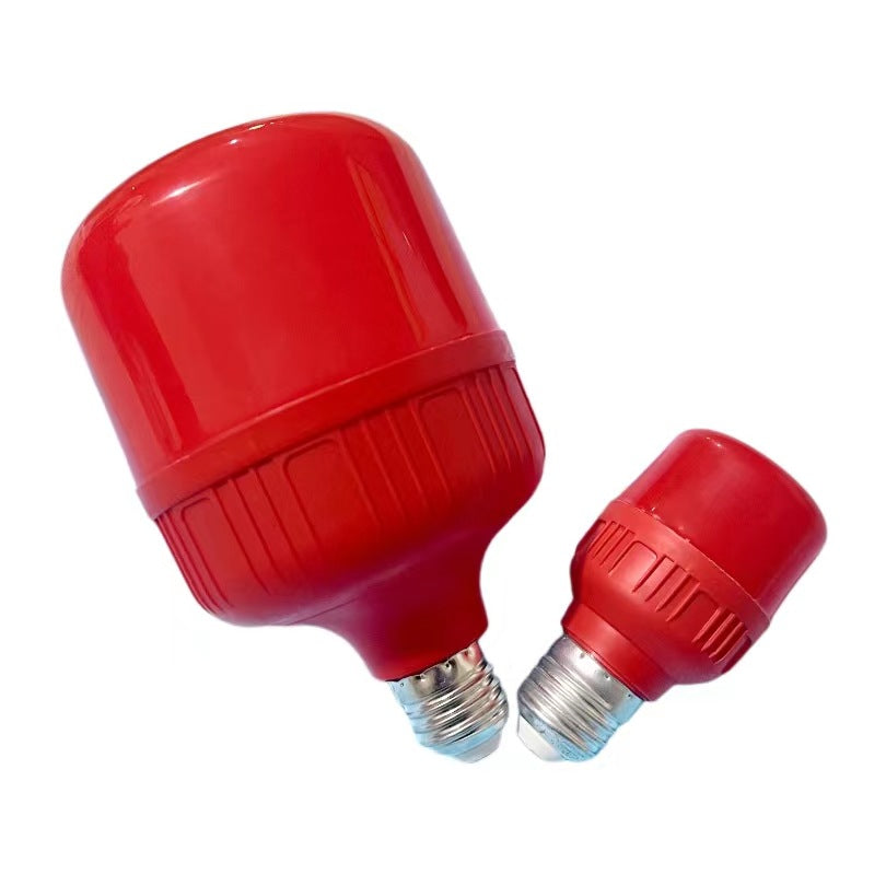 LED red lantern light bulb, festive red lantern energy-saving light bulb, New Year's festival lighting red light bulb