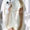 Newborn infant unisex romper - lightweight, stylish, and adorable summer outfit for baby boys and girls
