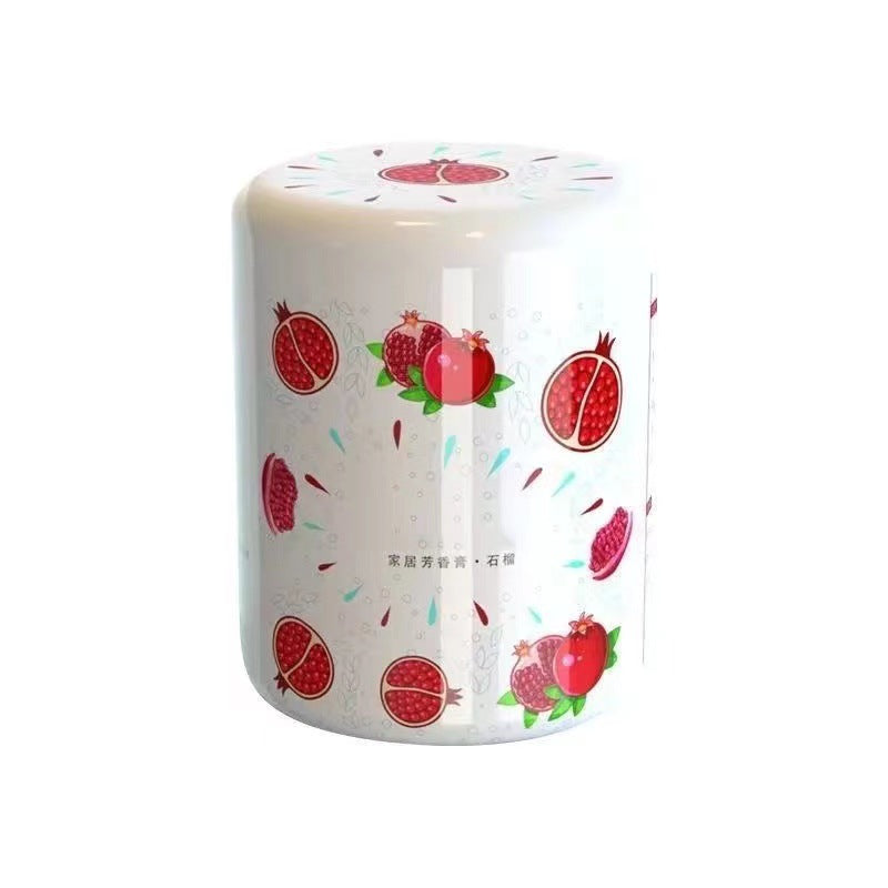 Car aromatherapy air freshener toilet for home living room solid incense balm car perfume ornament wardrobe deodorant
