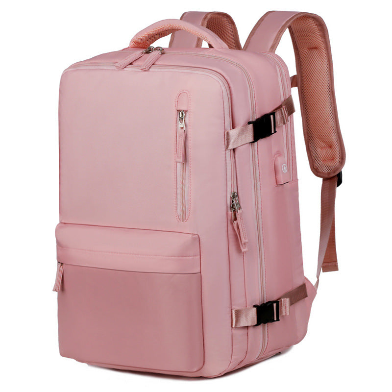Cross-border travel backpack backpack short business trip lightweight travel bag luggage bag college student shoe warehouse computer schoolbag