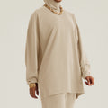 fashionin stock  new arrival middle east women's topslooseoutwearfashionlong sleeves t-shirt