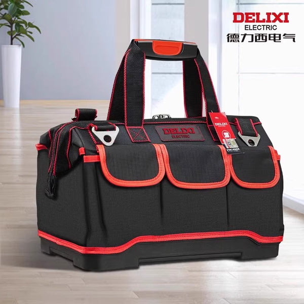 Delixi Toolkit Electrician Toolkit Canvas Toolkit Multifunctional Hydro Woodworking Toolkit