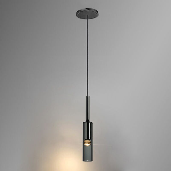 Postmodern simple restaurant bar counter bedroom bedside lamp Nordic light luxury creative crystal wine bottle chandelier multi-head combination