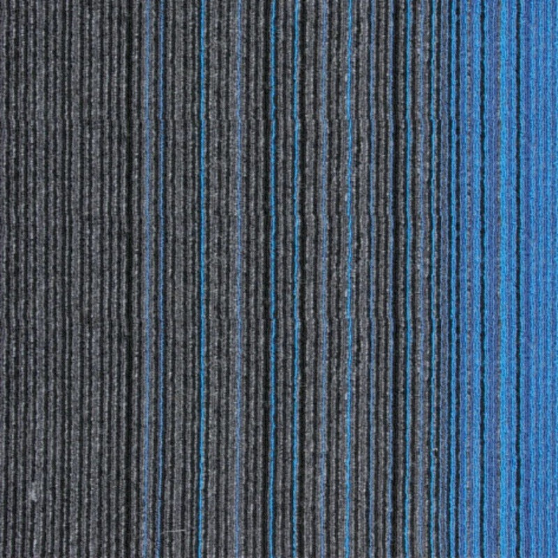 Ready-to-ship office modular carpet tiles - striped conference room carpet - commercial grade eco-friendly polypropylene carpet flooring