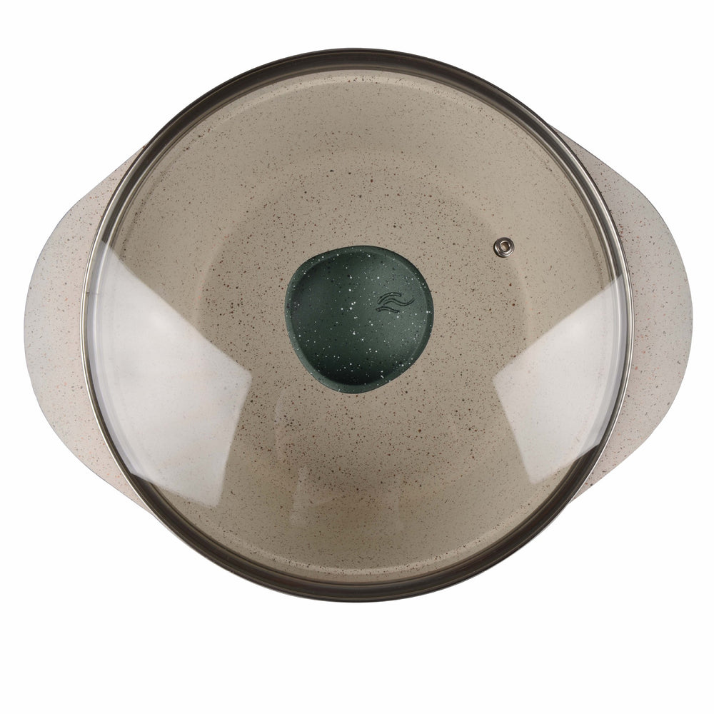 Oem personalized lotus style suit pot die-cast aluminum soup pot non-stick soup pot stew pot for home stew meat aluminum alloy