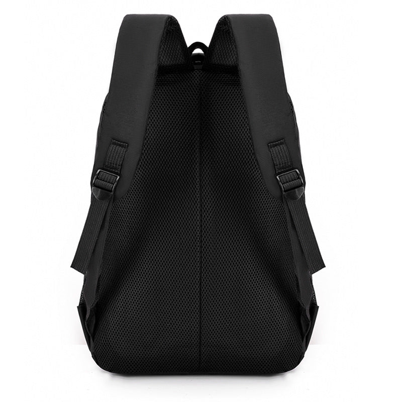 Cross-border backpack men's high-end Oxford cloth laptop bag travel backpack college student schoolbag wholesale