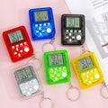 tetris game console keychain - electronic game console bag charm - toy gift - educational puzzle
