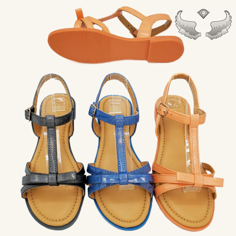 Factory Girls' sandals  Chaozhou girls sandals summer fashion non-slip medium and large classmates