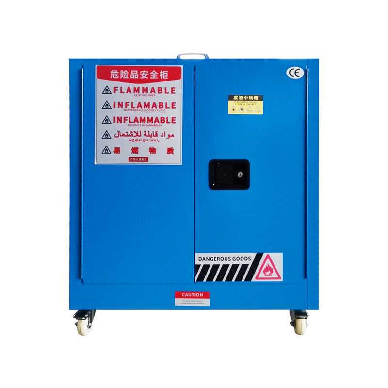 Fraser custom mobile waste liquid storage cabinet, hazardous chemicals storage cabinet, laboratory transfer box, leak-proof temporary storage box