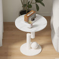 Creative accessible luxury round slate coffee table table balcony office sofa living room small apartment small table side table bedside