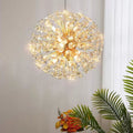 Dandelion crystal chandelier - luxury living room, bedroom, dining room lighting - high-end crystal chandelier - modern creative design for clothing stores