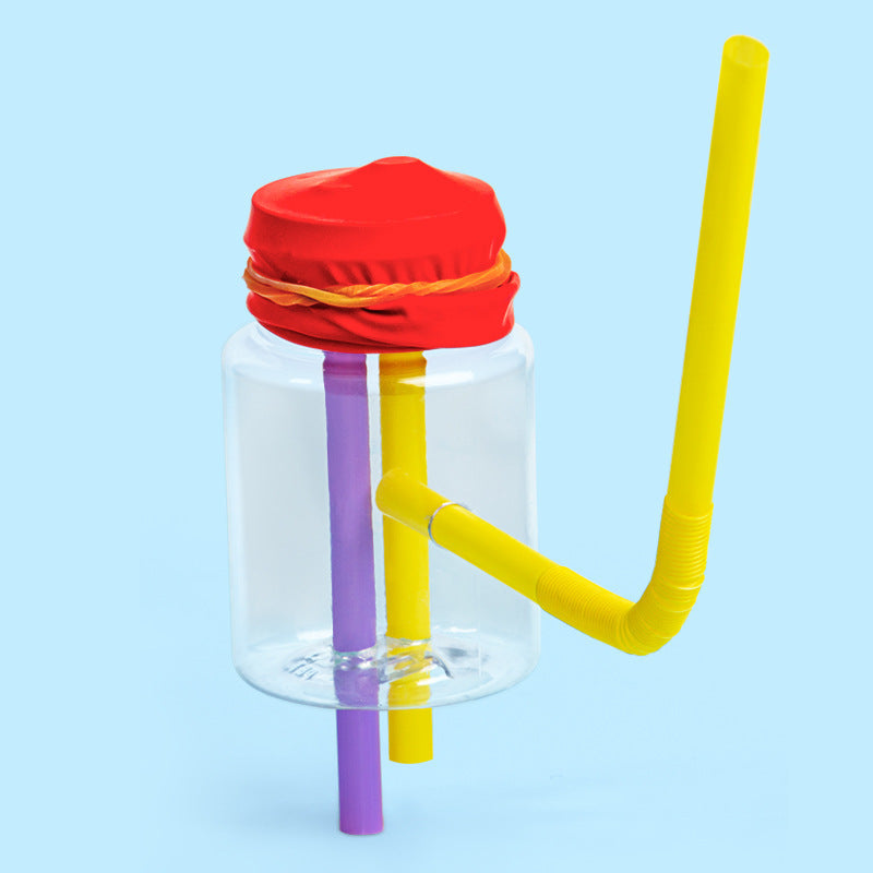 Science experiment DIY indigenous flute sound vibration invention technology small production children's handmade material package set
