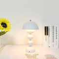 Danish mushroom bud table lamp - vintage, instagrammable bedside night light for girls - led bed lamp