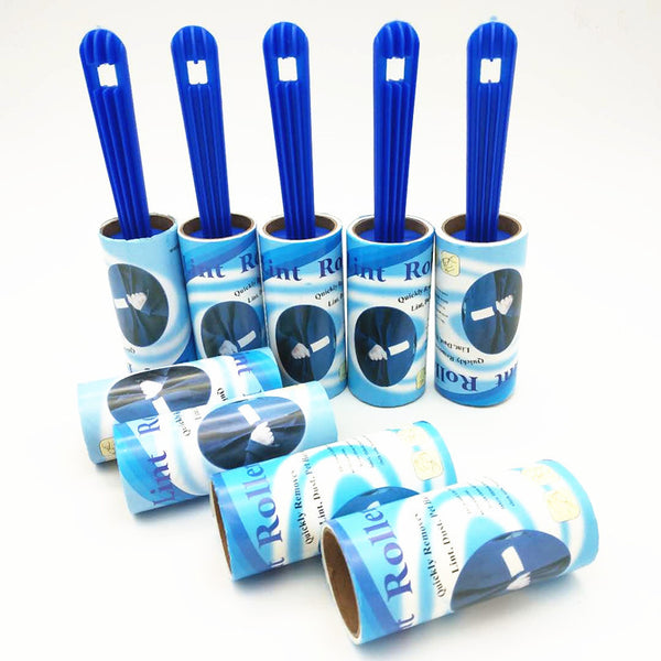 Cross-border  sticker Straight tube Tear-off replacement paper Roller straight tube design Pet hair removal African direct supply