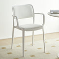 Scandinaviancasual soft-packed fabric dining chair back chair desk computer stool for home modern casual stackable chair