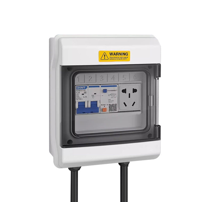 New energy vehicle charging leakage charging box household small distribution box surface mounted air switch lighting strong electric box