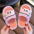 Summer kids' slippers: new cartoon astronaut design, perfect for bathrooms and home. available in toddler, big kid, and matching family styles. indoor summer slippers